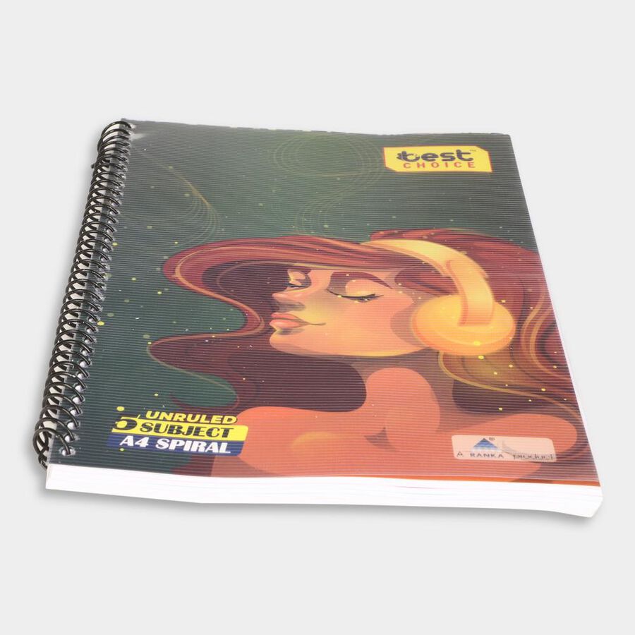 Paper Plain Spiral Notebook, , large image number null