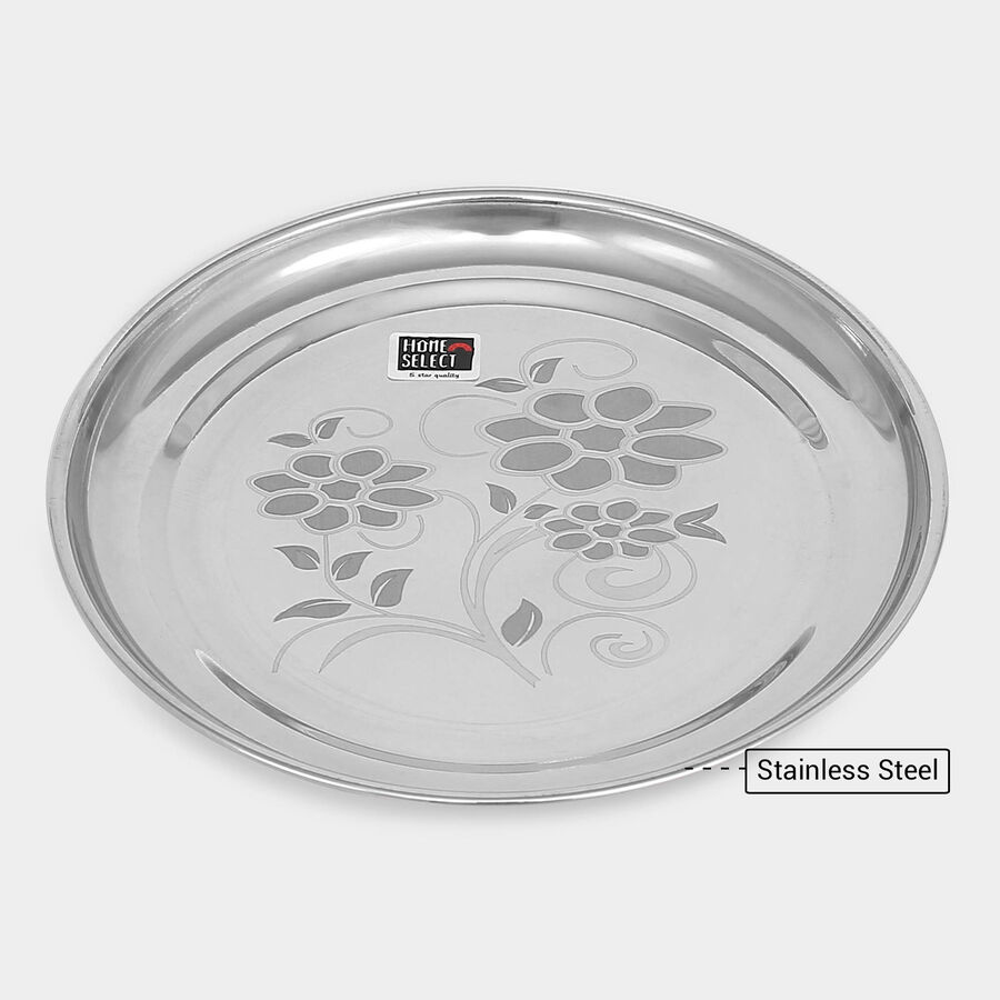 Stainless Steel Plate, 18.5 cm, , large image number null
