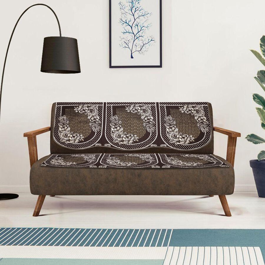 Brown Sofa Cover-(56 x 68 cm), , large image number null