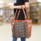 Women's Tan Polyurethane Hand Bag, , small image number null
