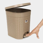 15 L Plastic Padel Dustbin, , small image number null