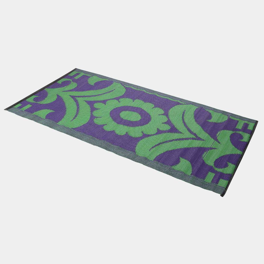Dark Green PVC Floor Mat (Reversible), , large image number null