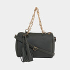 Women's Polyurethane Zipper Sling Bag, , small image number null