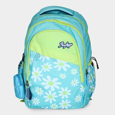 Flower Printed School Bag 