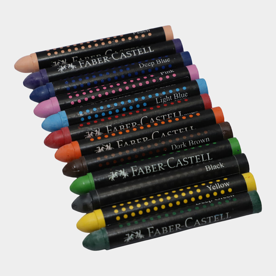 Wax Crayons 12 Shades, , large image number null