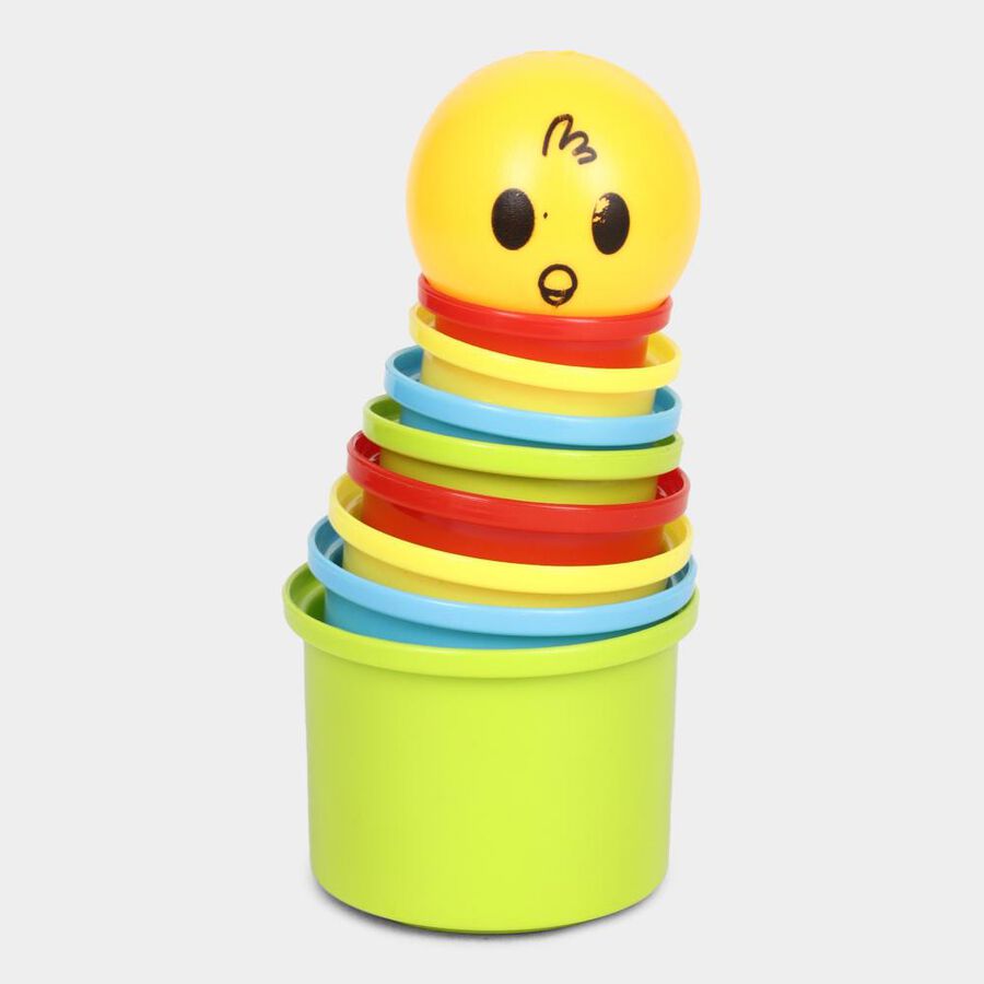 Plastic Stacking Cup, 9 Pcs., , large image number null