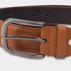 Men's Polyurethane Casual Belt, Size 36, Textured, , small image number null