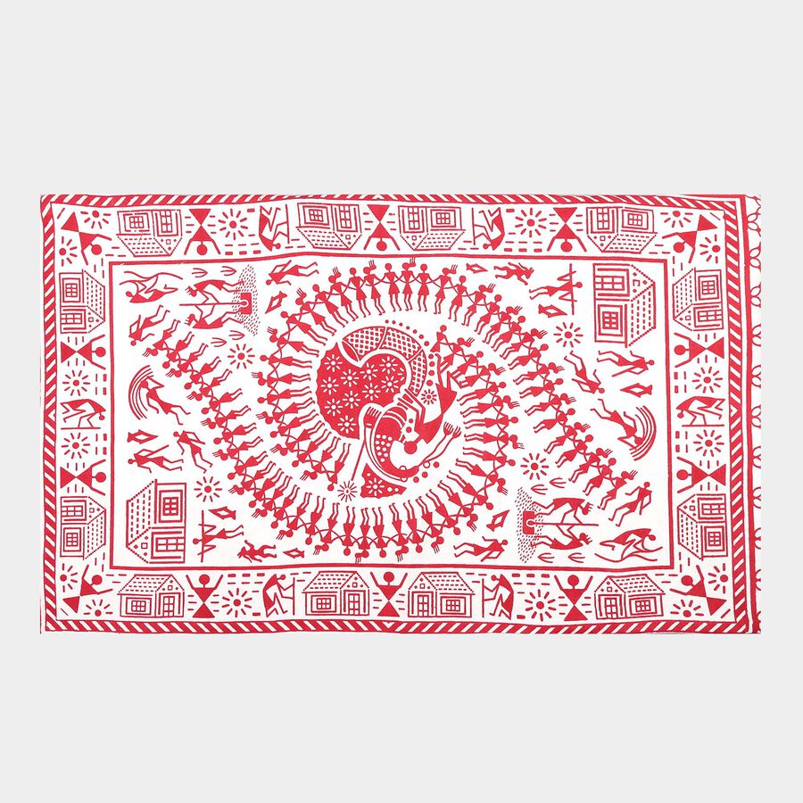 Printed Cotton Blend Pillow Cover, , large image number null