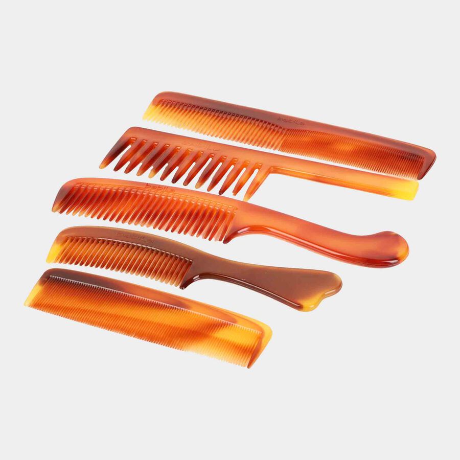 Plastic Hair Comb Set of 5, , large image number null