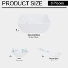 8 Pcs. Melamine Pudding Set, , small image number null
