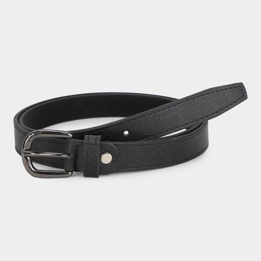 Black Polyurethane Belt, , large