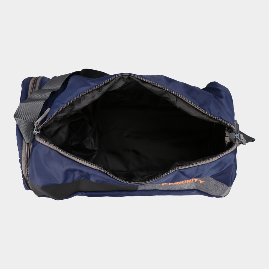 Dark Blue Polyester Duffle Bag, , large image number null