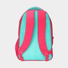 Kid's Pink Genie Girls Pink Heart Print Laptop Backpack, , small