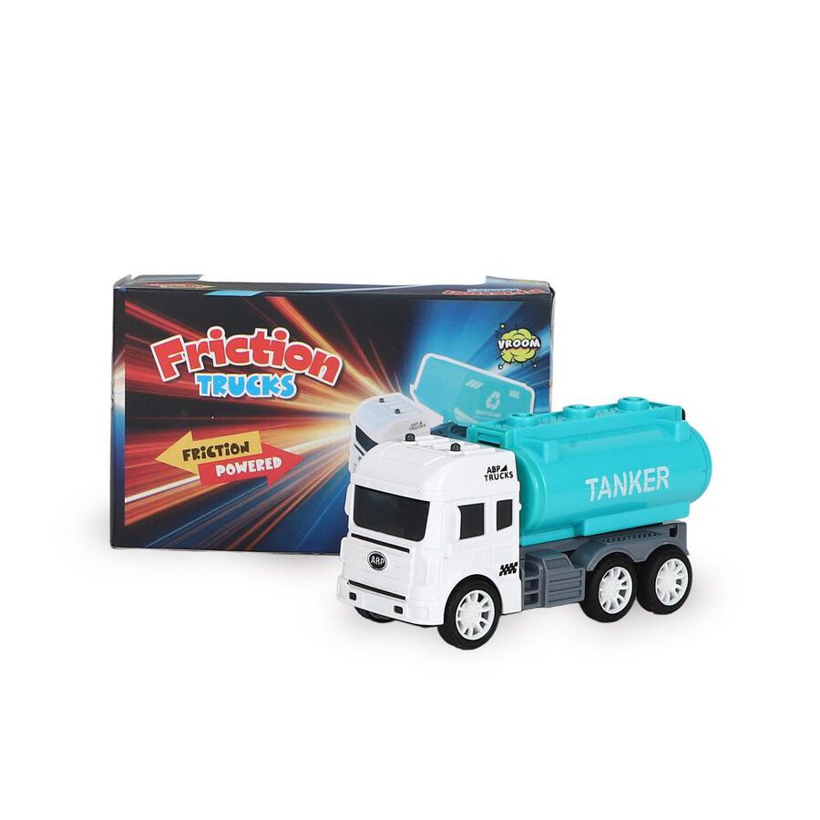 Kid's Blue-White Plastic Car, , large