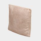 Beige Polyester Cushion Cover, , small image number null