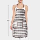 Brown Cotton Blend Apron, , small image number null