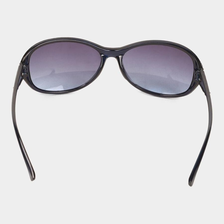 Women's Plastic Gradient Round Sunglasses, , large image number null