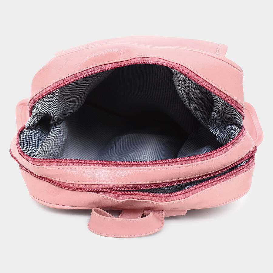 Women Pink Backpack, , large image number null