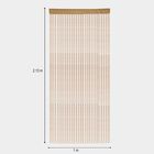 Brown Cotton Blend Tieback Rope, , small image number null