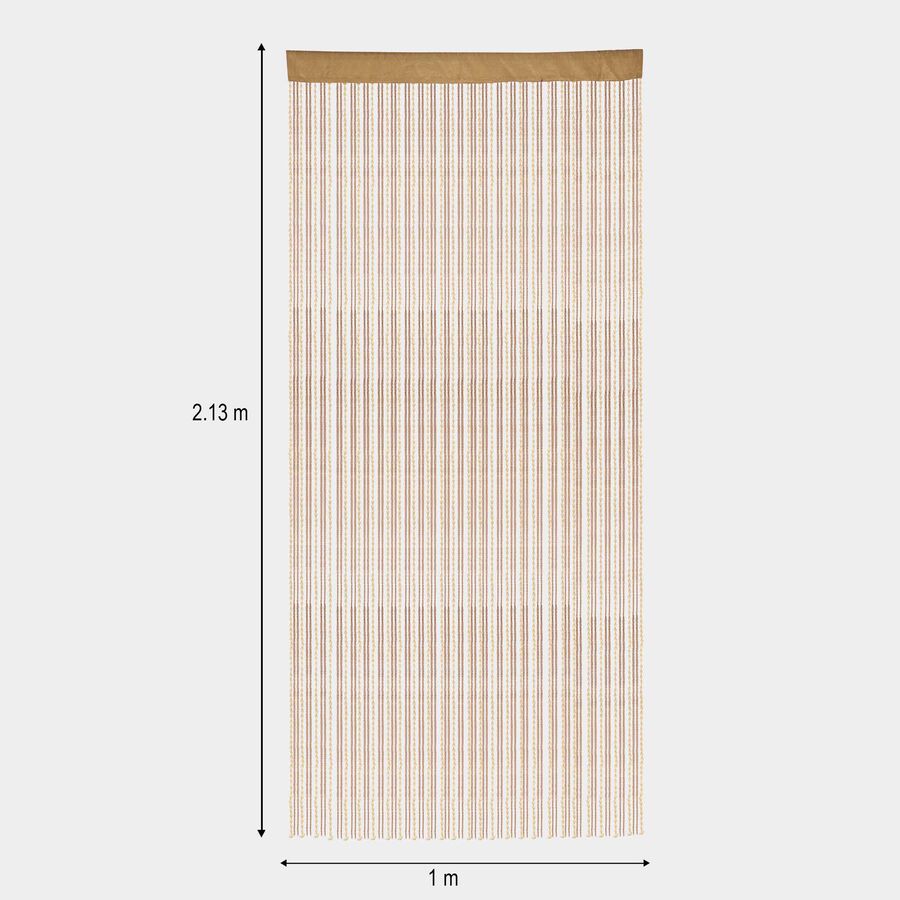 Brown Cotton Blend Tieback Rope, , large image number null