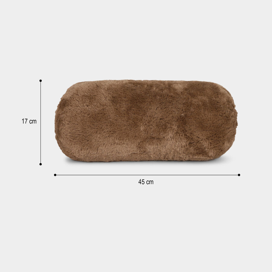 Brown Microfiber Bolster, , large image number null