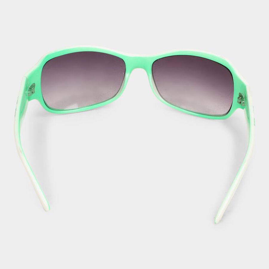 Women's Gradient Plastic Rectangle Sunglasses, , large image number null
