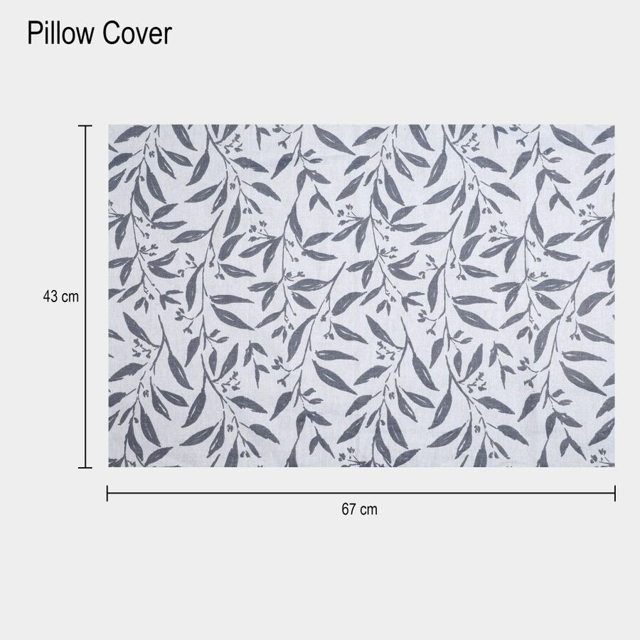 Grey Cotton Pillow Cover, , large