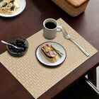Cream PVC Coaster, , small image number null