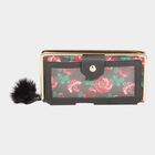 Women's Polyurethane Zipper Hand Pouch, , small image number null