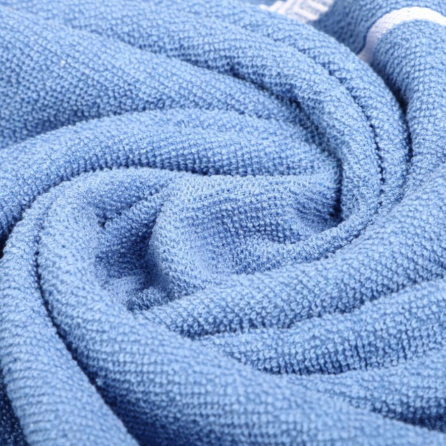 365 GSM Aqua Microfiber Bath Towel, , large
