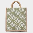 Olive Jute Lunch Bag, , small image number null