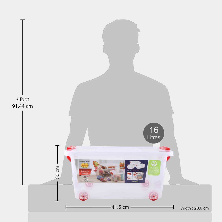 16 L Plastic Container, , large image number null