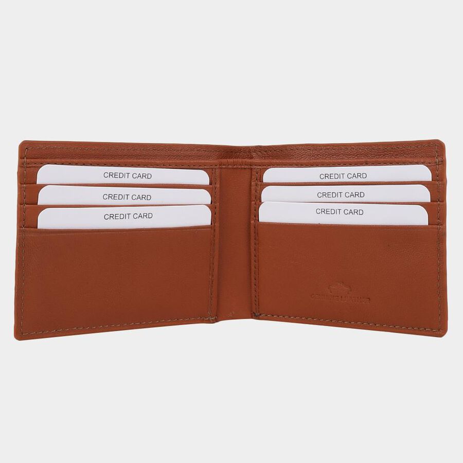 Men's Tan Leather Wallet, , large image number null