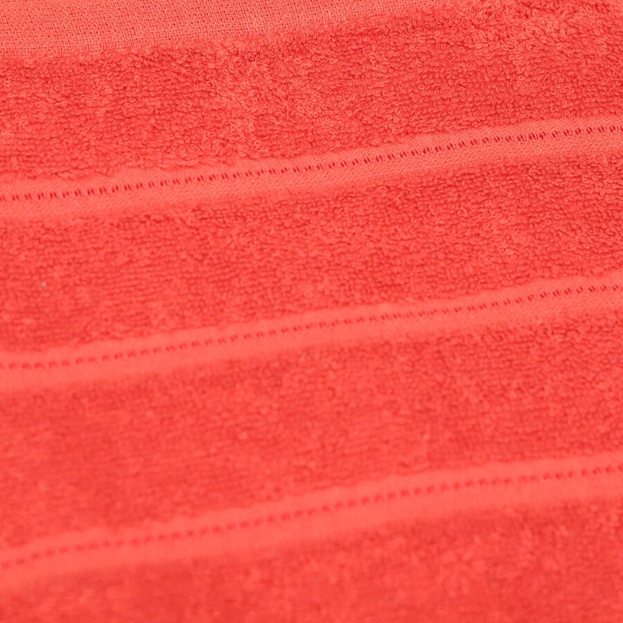 180 GSM Orange Cotton Bath Towel, , large image number null