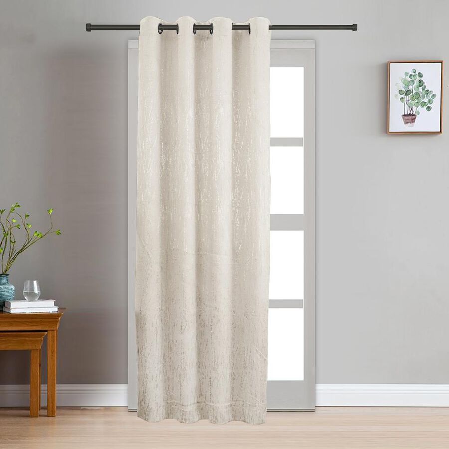 7ft. Cream Polyester Door Curtain, , large image number null