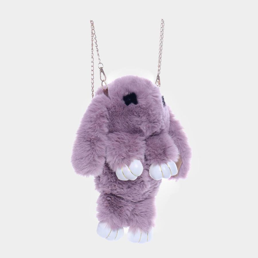 Kid's Purple Nylon And Polyester Bag, , large image number null