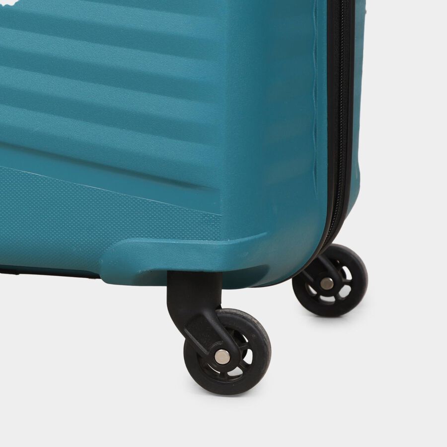 4-Wheel Light Green Polypropylene Hard Case Trolley, Medium, , large image number null