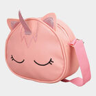 Kid's Pink Polyurethane Bag, , small image number null