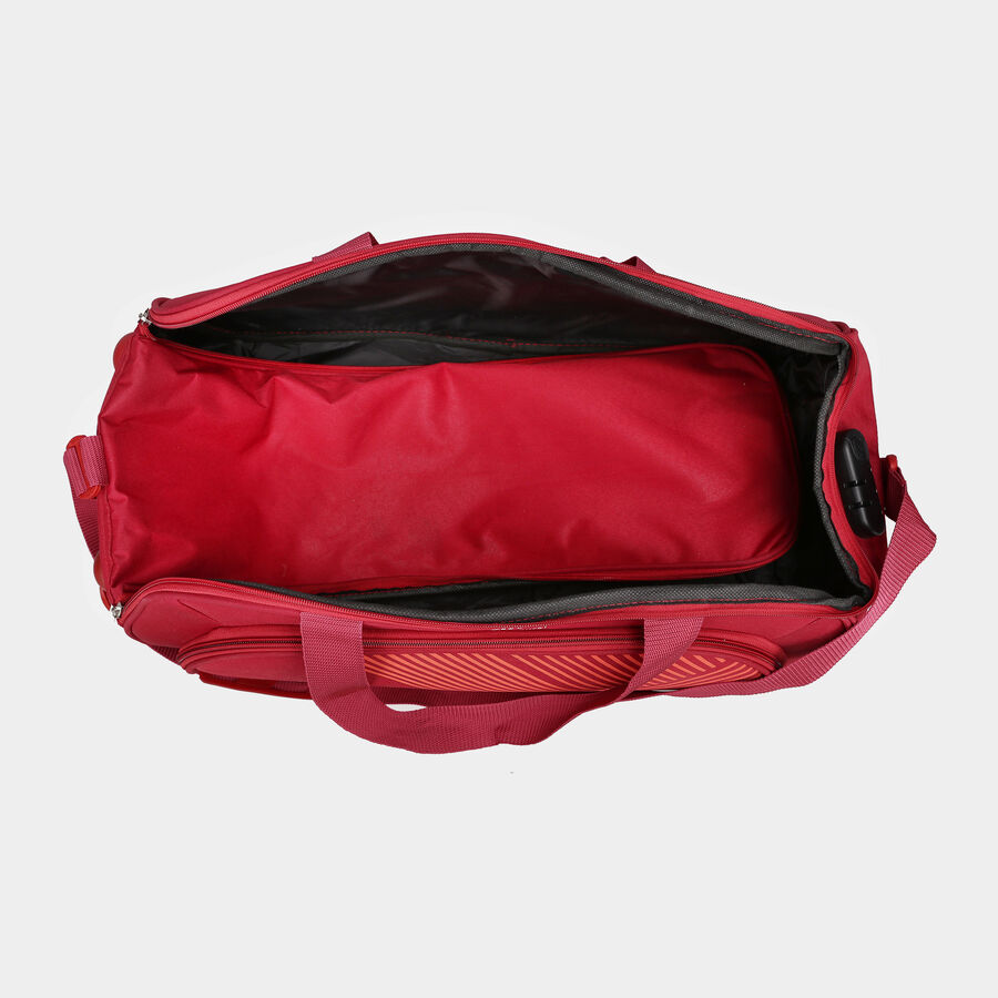 Red Polyester Duffle Trolley, , large image number null