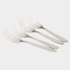 Set of 4 Stainless Steel Tea Forks, , small image number null
