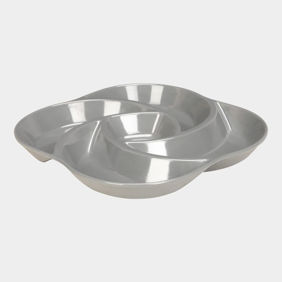 Melamine Snack Plate, , large