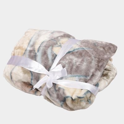 Kid's Blue Microfiber Blanket 