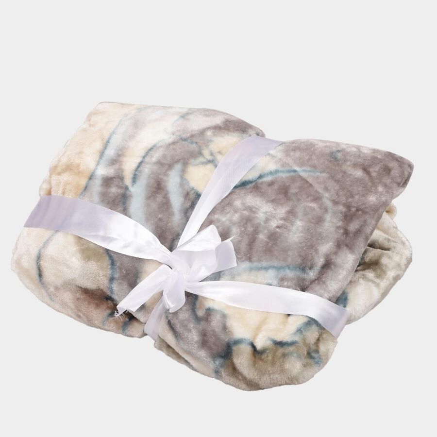 Kid's Blue Microfiber Blanket , , large image number null