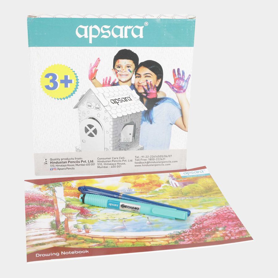 Assorted Stationery Kit, 30.5 cm X 27 cm X 8.5 cm - Colour/Design May Vary, , large image number null