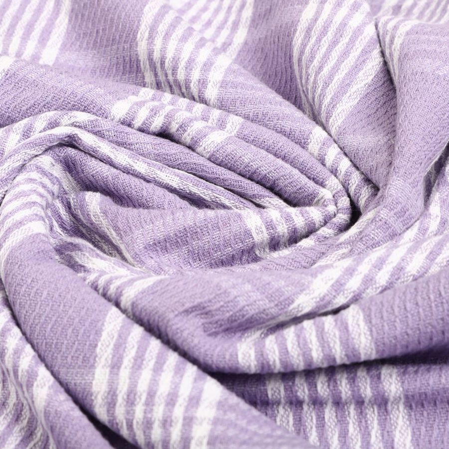 220 GSM Polyurethanerple Cotton Blend Bath Towel, , large
