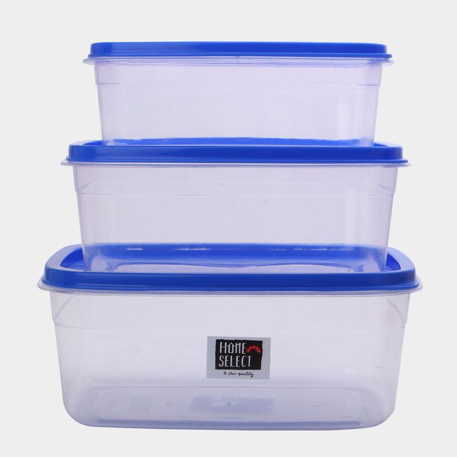 Plastic Container Set of 3, , large
