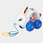 Kid's White Plastic Pull Along, , small