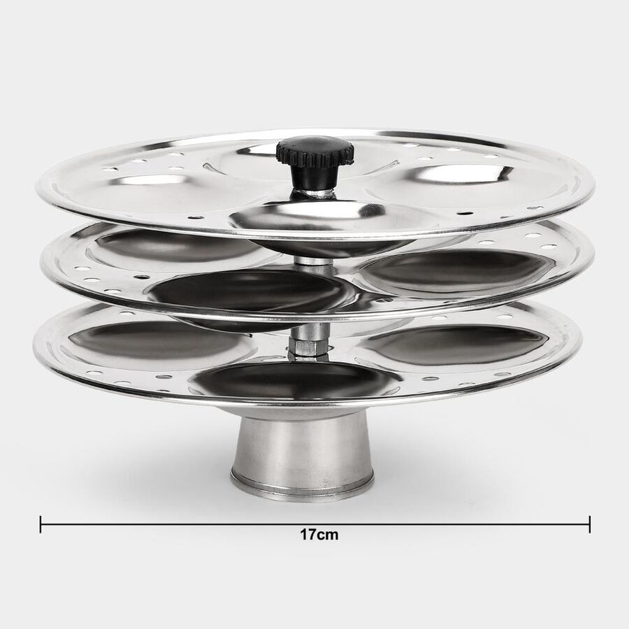 Steel Idli Stand, , large