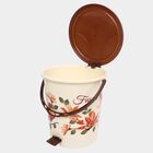 11 L Brown Plastic Dustbin, , small image number null