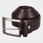 Men's Brown Polyurethane Casual Belt, , small image number null